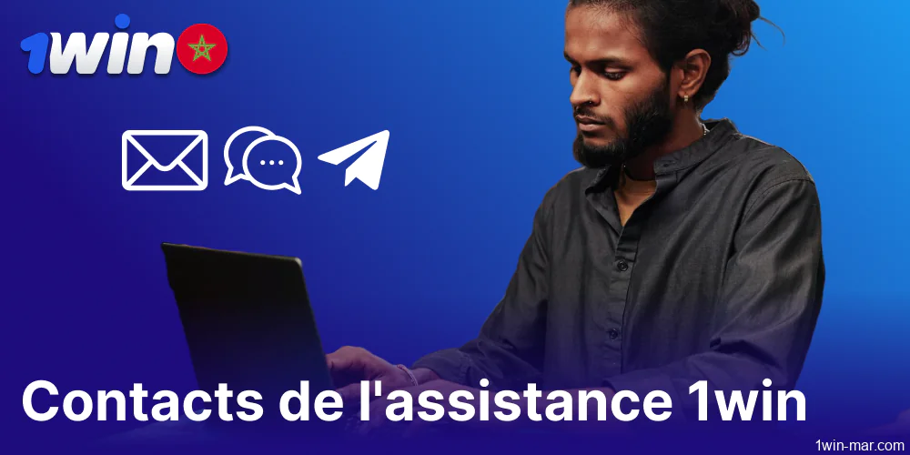 Contacts d'assistance 1win pour les joueurs du Maroc