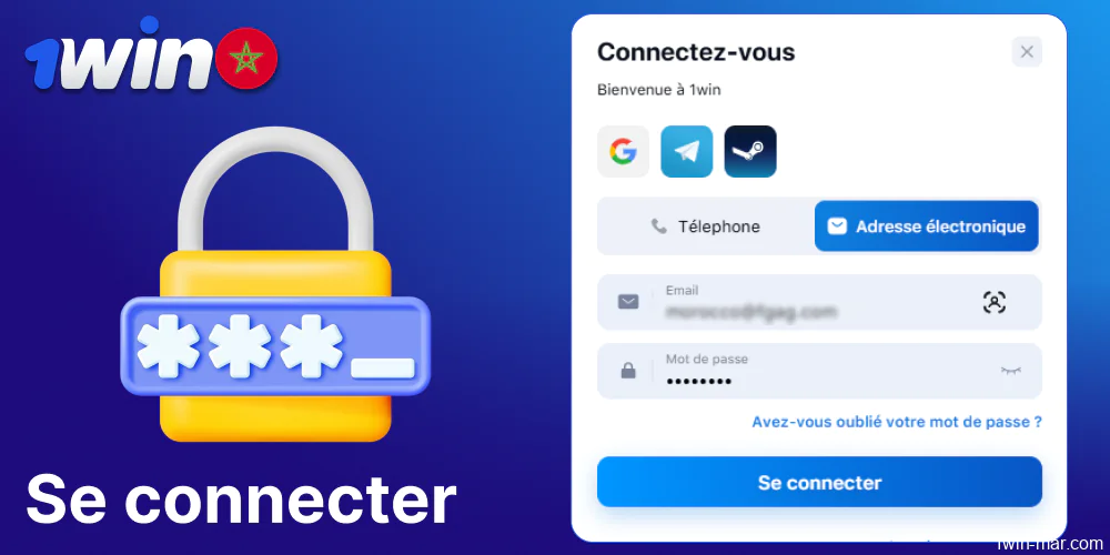 Guide de connexion à 1win pour les joueurs du Maroc