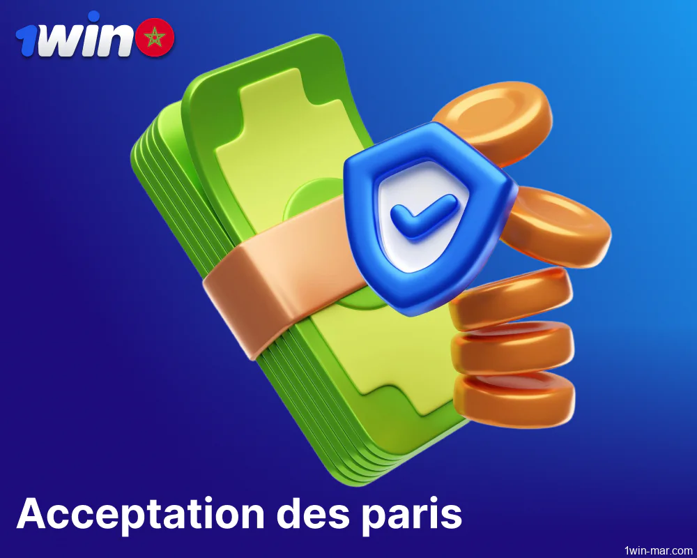 Règles de 1win concernant l'acceptation des paris pour les joueurs du Maroc