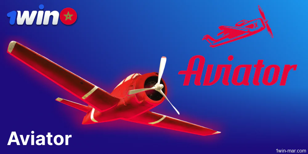 Jeu Aviator disponible sur 1win Morocco