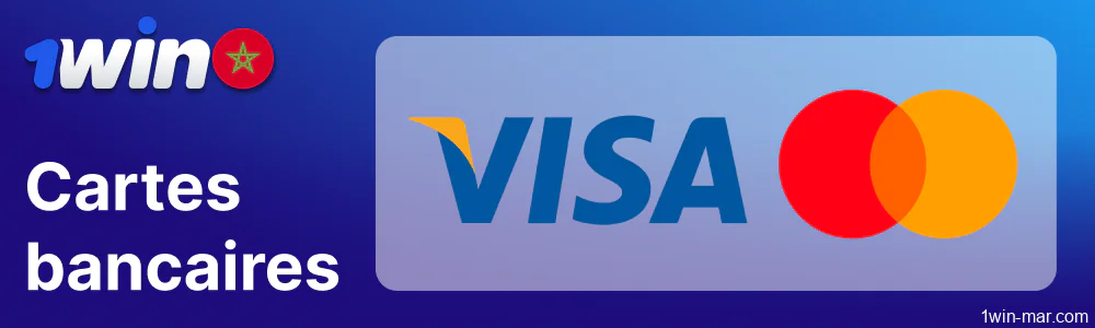 Paiement par carte bancaire disponible sur 1win Maroc