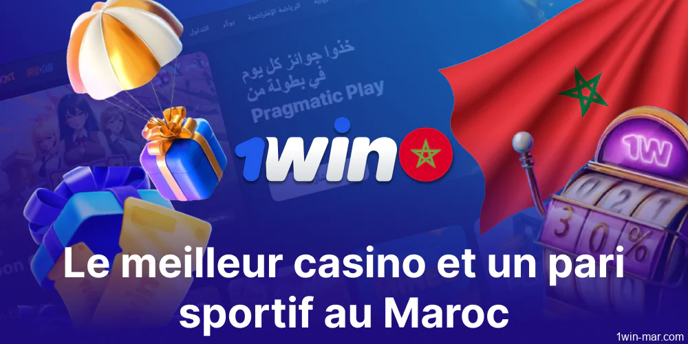 1win Casino et Sportsbook disponible au Maroc
