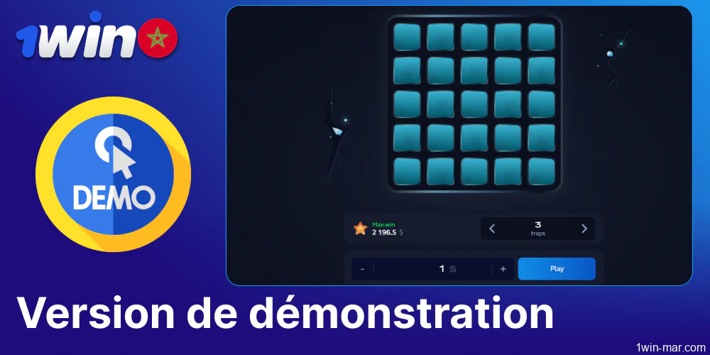Jouez au jeu Mines gratuitement en mode démo sur 1win Morocco