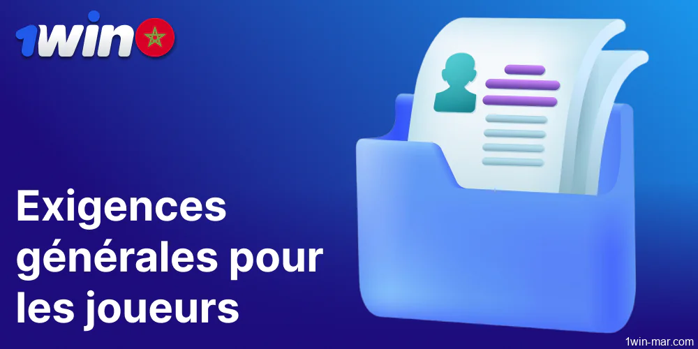 Conditions générales pour les joueurs 1win du Maroc