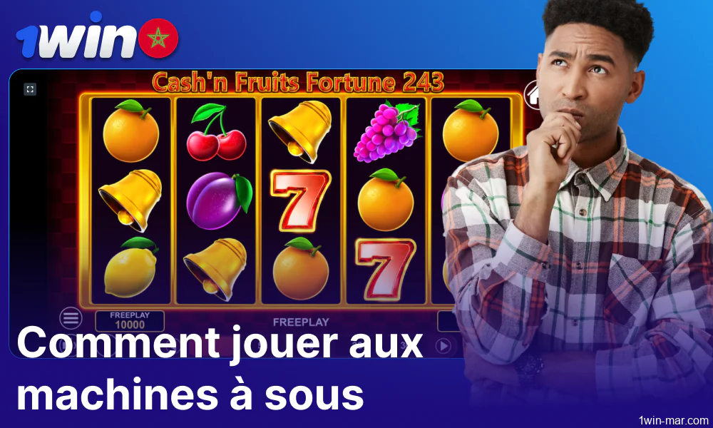 Guide pour jouer aux jeux de machines à sous sur 1win Maroc