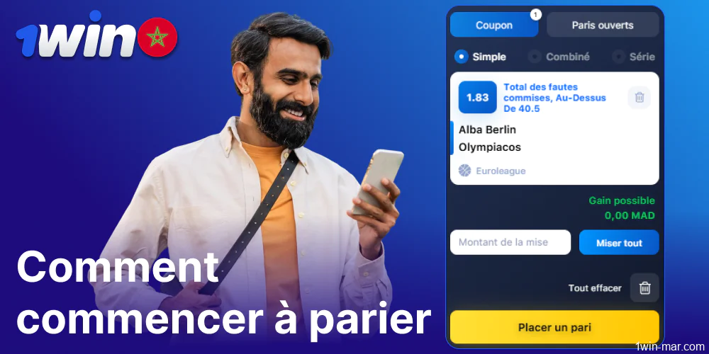 Guide des paris sportifs sur 1win pour les joueurs du Maroc