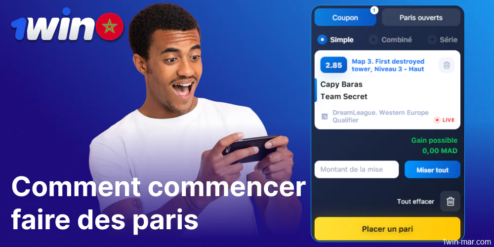 Guide pour faire des paris eSports sur 1win Maroc