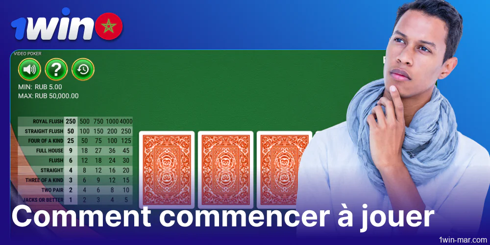 Guide pour jouer au poker sur 1win pour les joueurs du Maroc