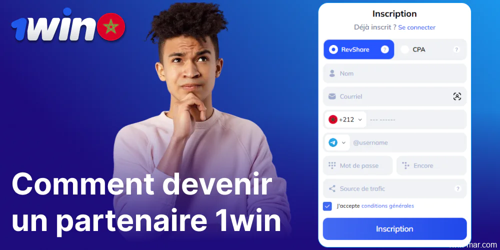Guide pour devenir partenaire 1win au Maroc