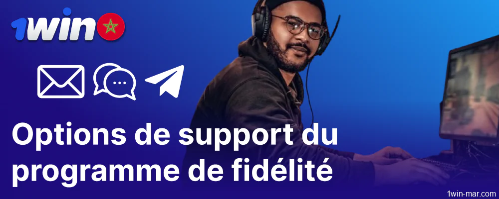 Services d'assistance à la clientèle pour les joueurs du Maroc