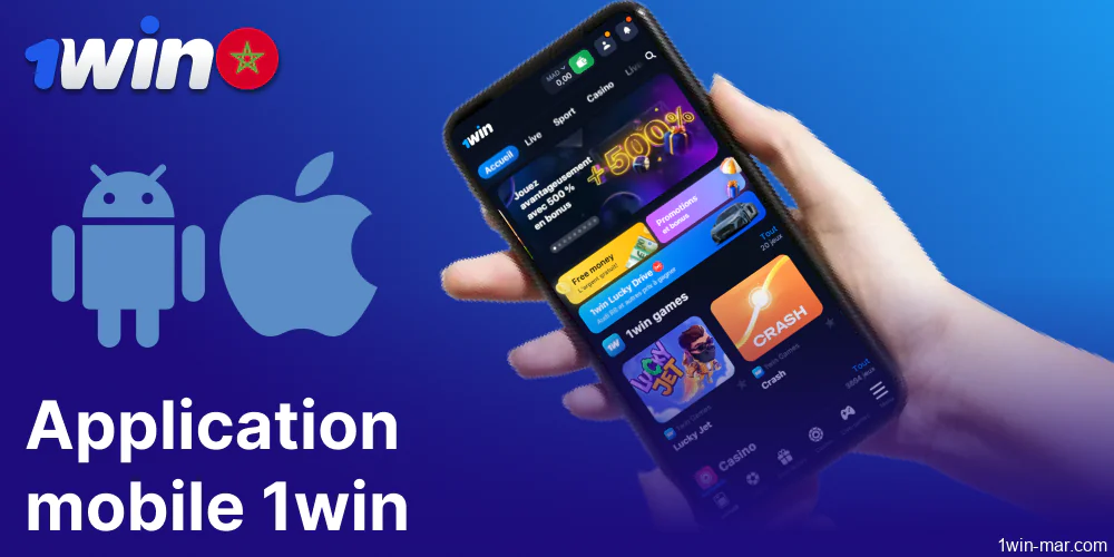 L'application mobile 1win est disponible pour les joueurs du Maroc