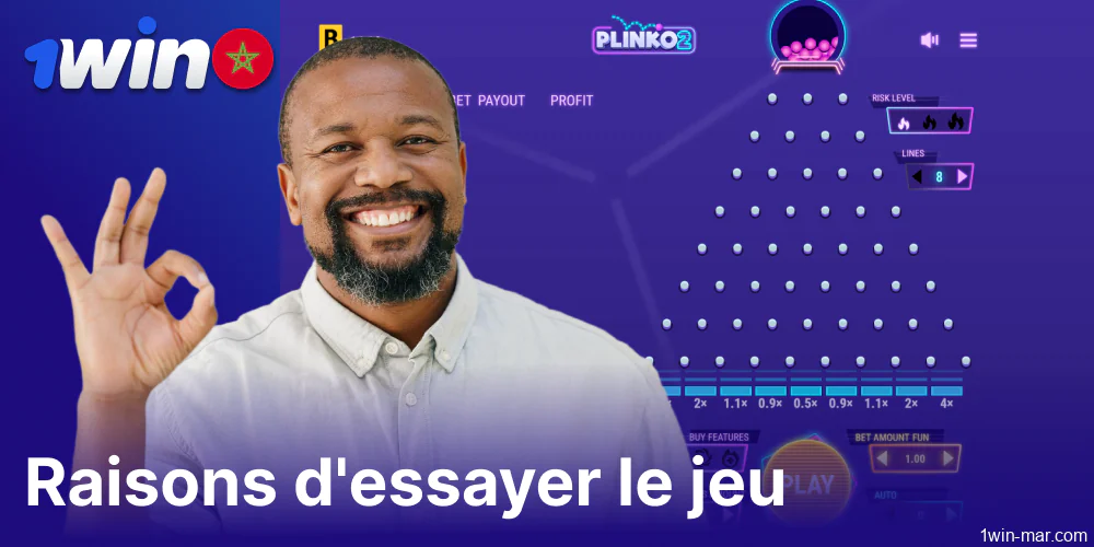 Raisons d'essayer de jouer à Plinko pour les joueurs de Maroc