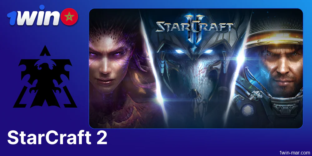 Parier sur StarCraft 2 sur 1win Morocco