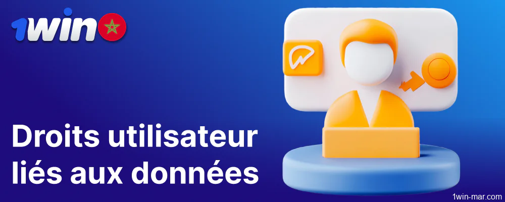 Droits d'utilisation de 1win concernant les données des joueurs du Maroc