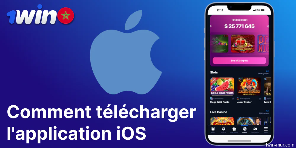 L'application iOS de 1win est disponible pour les joueurs du Maroc